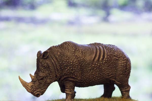 figurine rhinocéros
