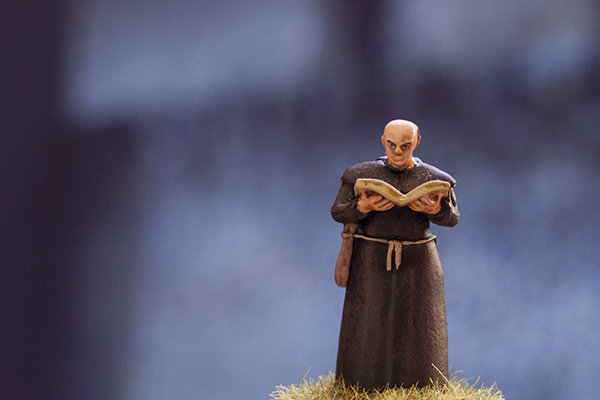 heroic townfolk miniatures priest