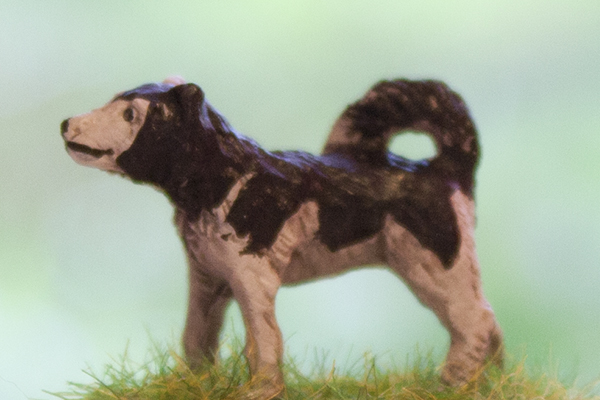 figurine chien malamute