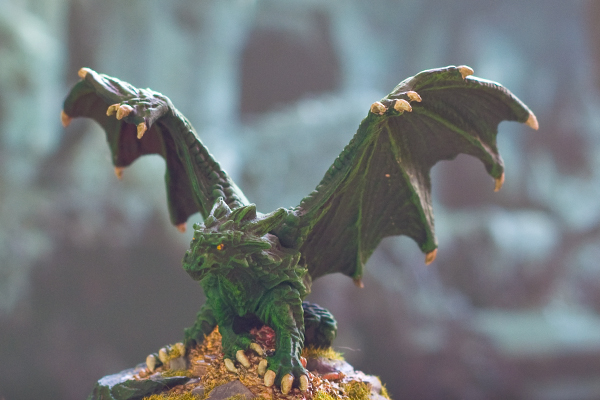 dragon vert miniature