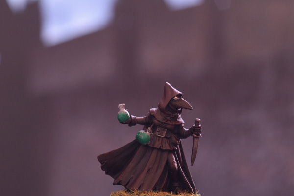 figurine villageois docteur
