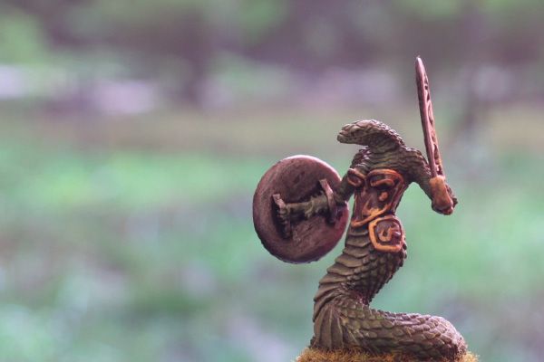homme serpent