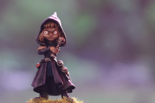 figurine villageois enfant