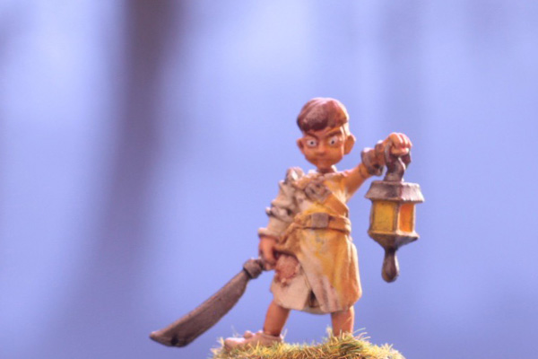 figurine villageois enfant