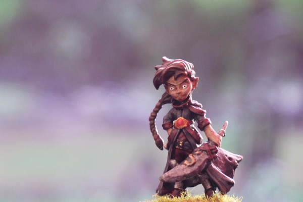 figurine villageois enfant