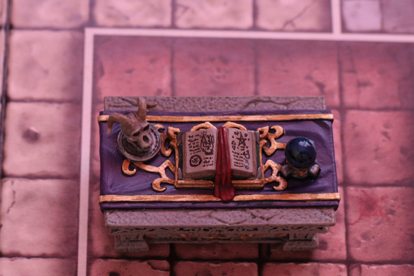 heroquest extention la lune de la terreur établi d'alchimiste